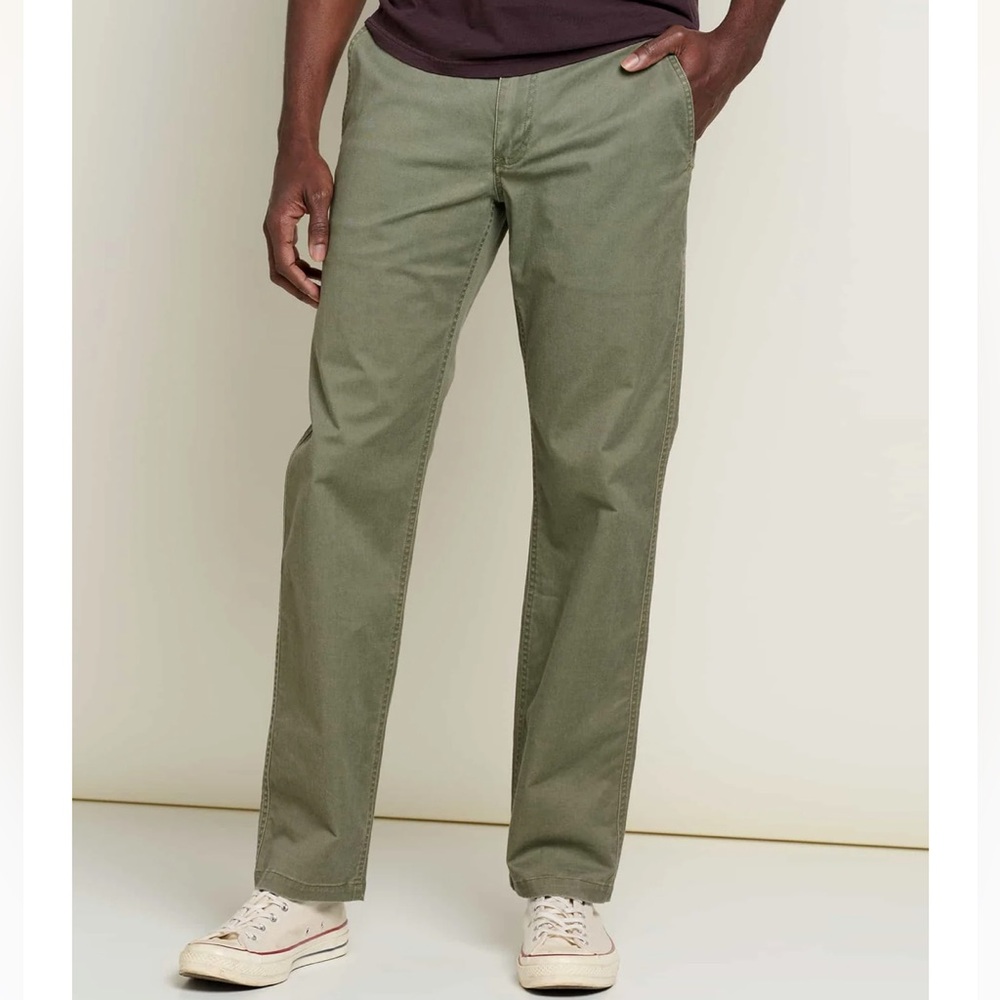 Toad & Co Mission Ridge Pants Olive Size 38x32